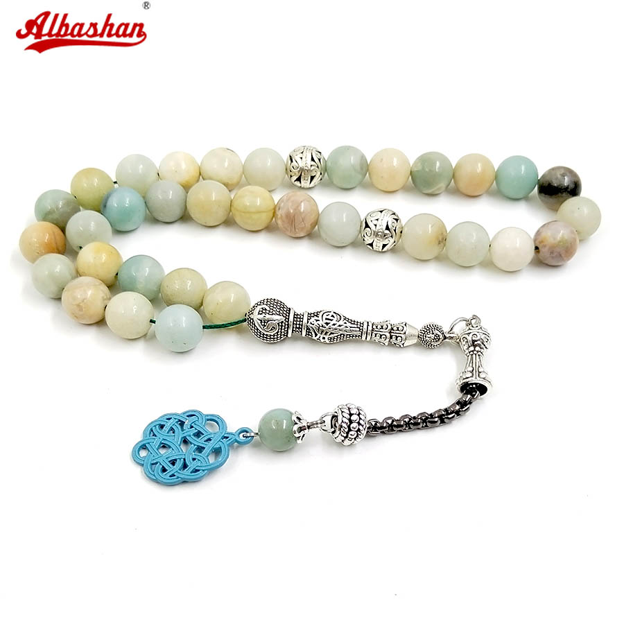 Men Accessories Amazon - Piedra natural de Amazon, Tasbih, rosario
