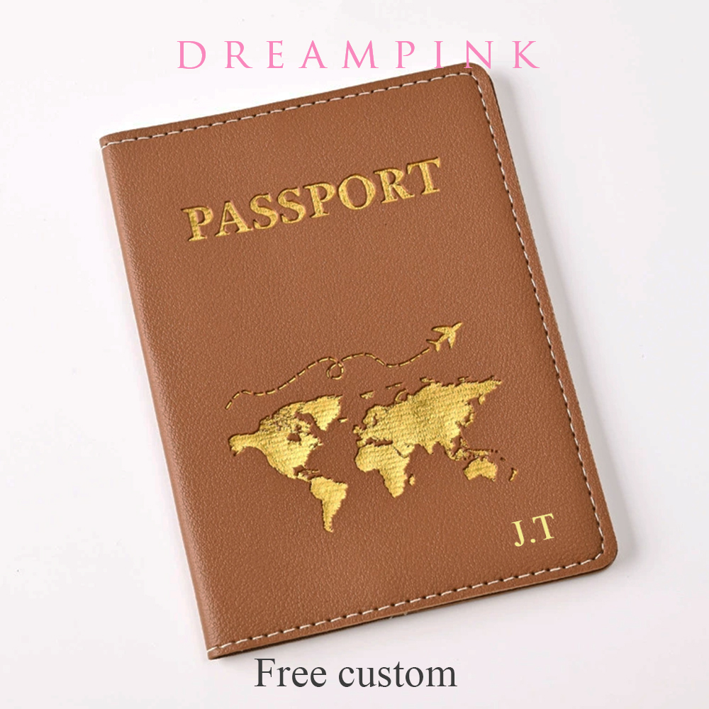 Men Accessories Name - Funda para pasaporte de viaje con