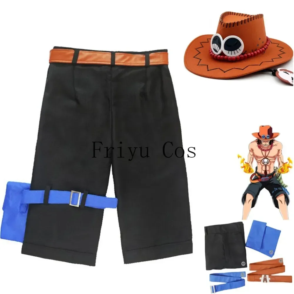 Men Accessories Style - Disfraz de Anime Portgas·D· Ace, disfraz