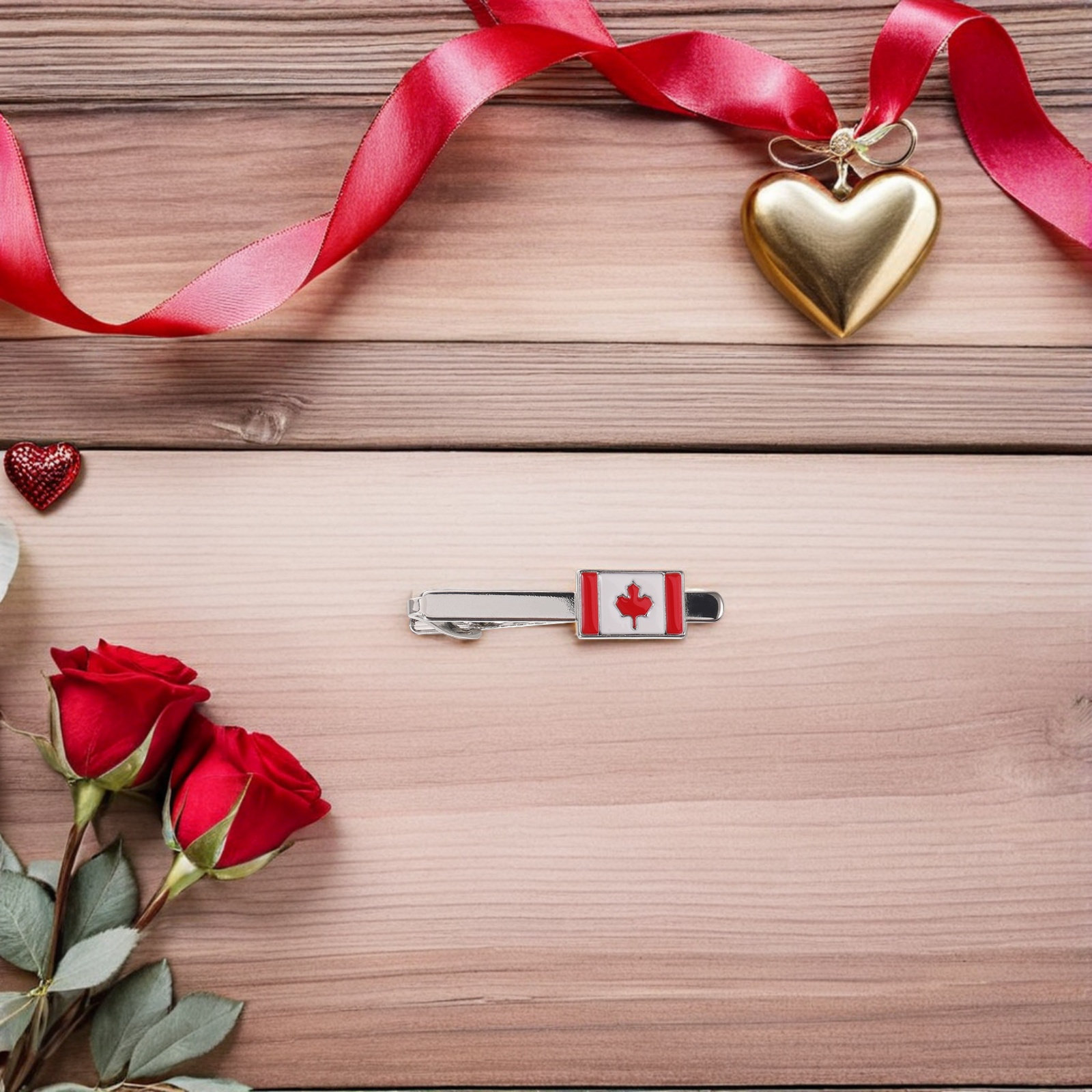 Men'S Accessories Canada - Pinza de Corbata con Bandera de