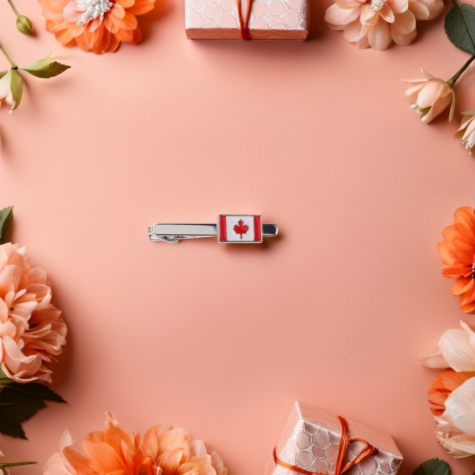 Men'S Accessories Canada - Pinza de Corbata Patriótica de Metal