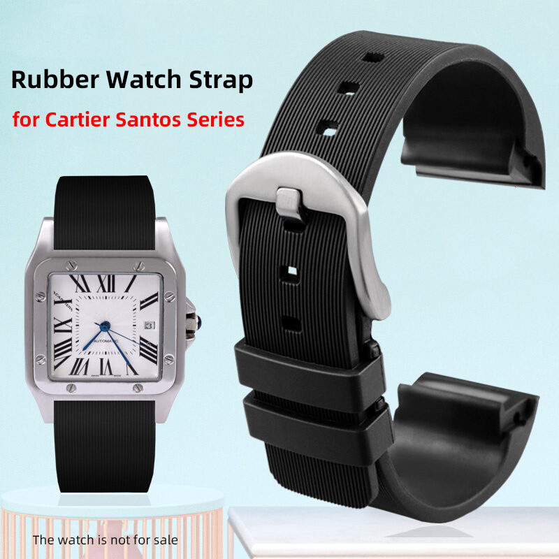 Men'S Accessories Cartier - Correa de reloj de silicona suave