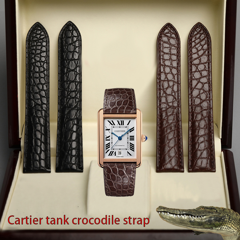 Men'S Accessories Cartier - Correa de cocodrilo para hombre y