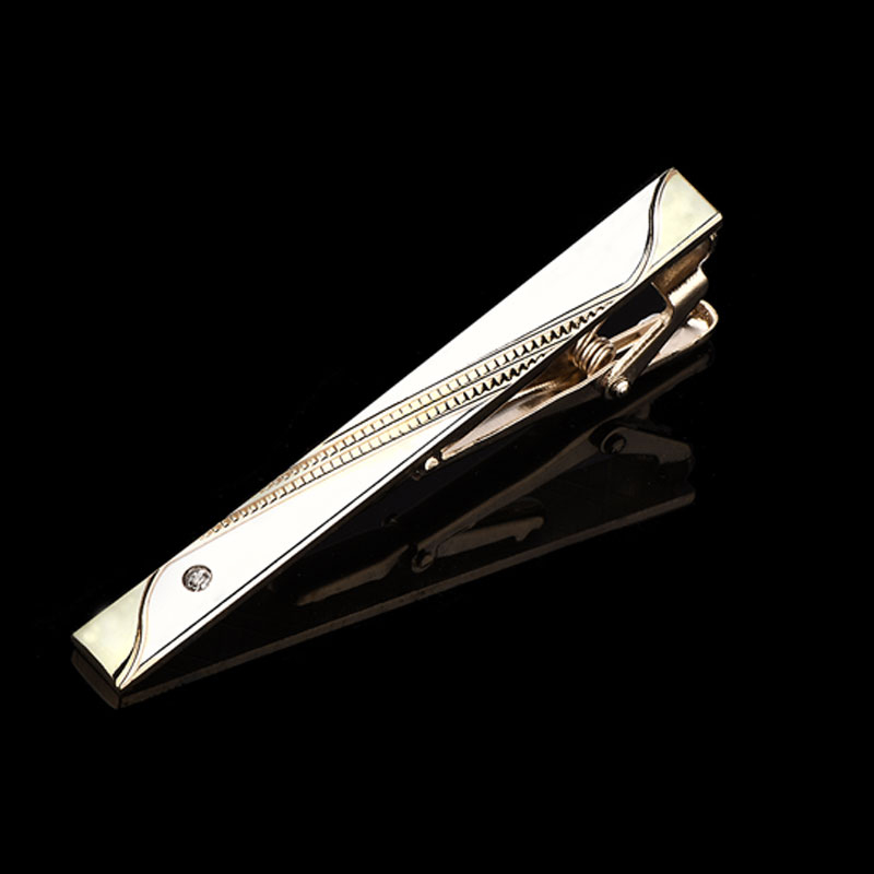Men Accessories Silver - 1 pieza de clip de corbata
