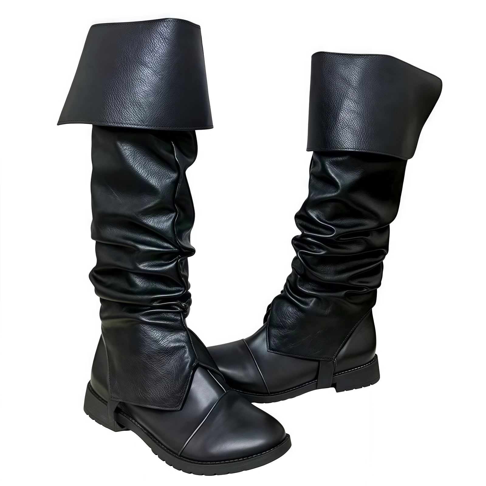 Men'S Viking Accessories - Fundas para botas de pirata Medieval
