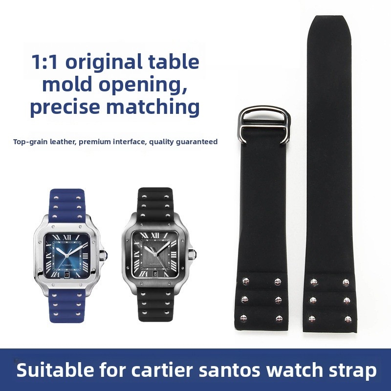 Men'S Accessories Cartier - Correa de reloj de silicona suave