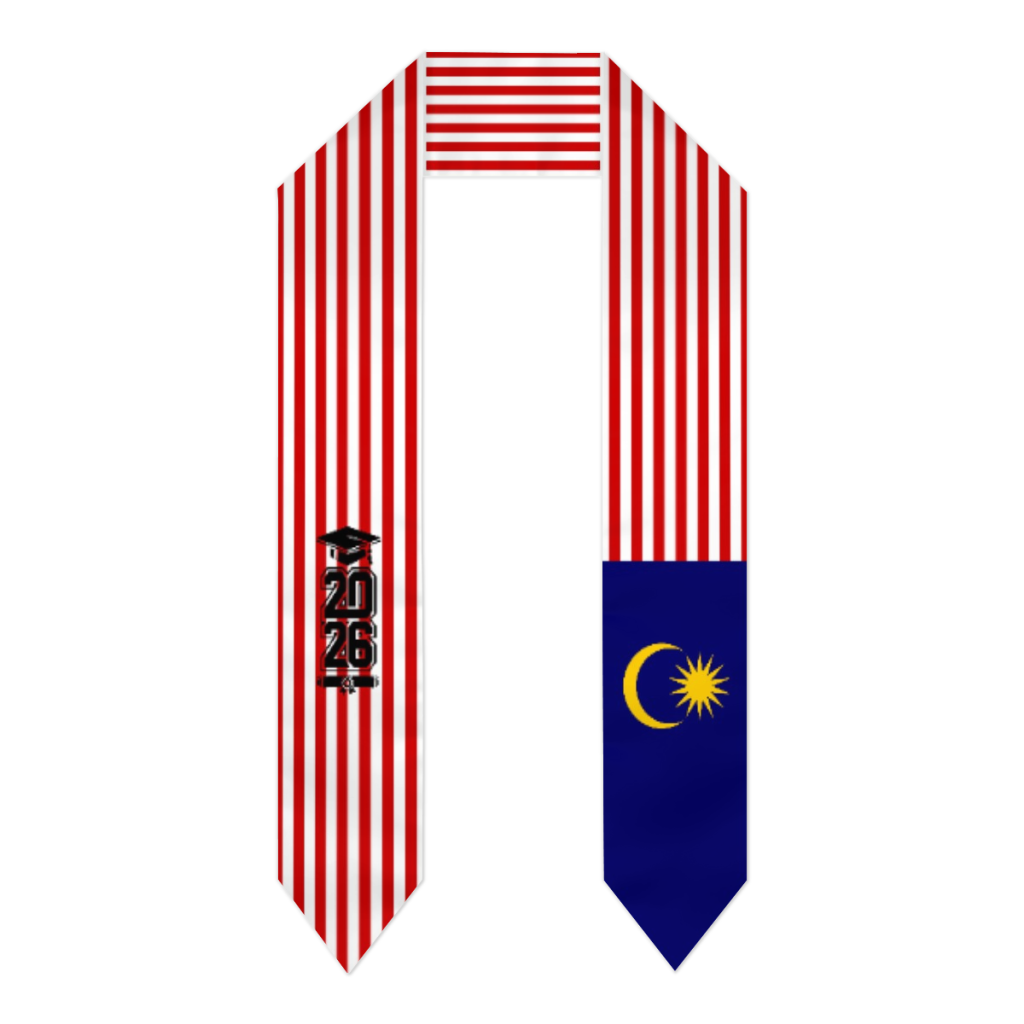Men'S Accessories Malaysia - Banda de Graduación con Bandera de