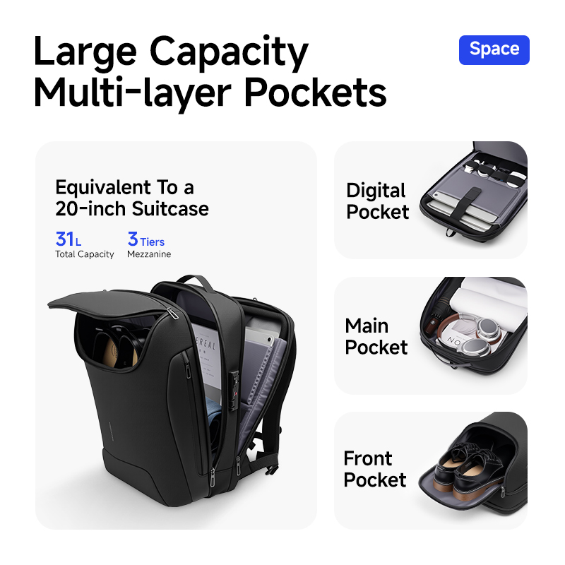 MARK RYDEN Mochila Inteligente - Men'S Accessories Backpack reseña y precio
