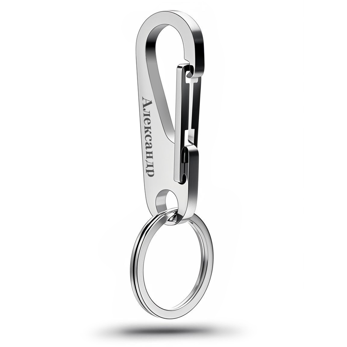 LLavero de acero inoxidable 30 - Men Accessories Silver reseña y precio