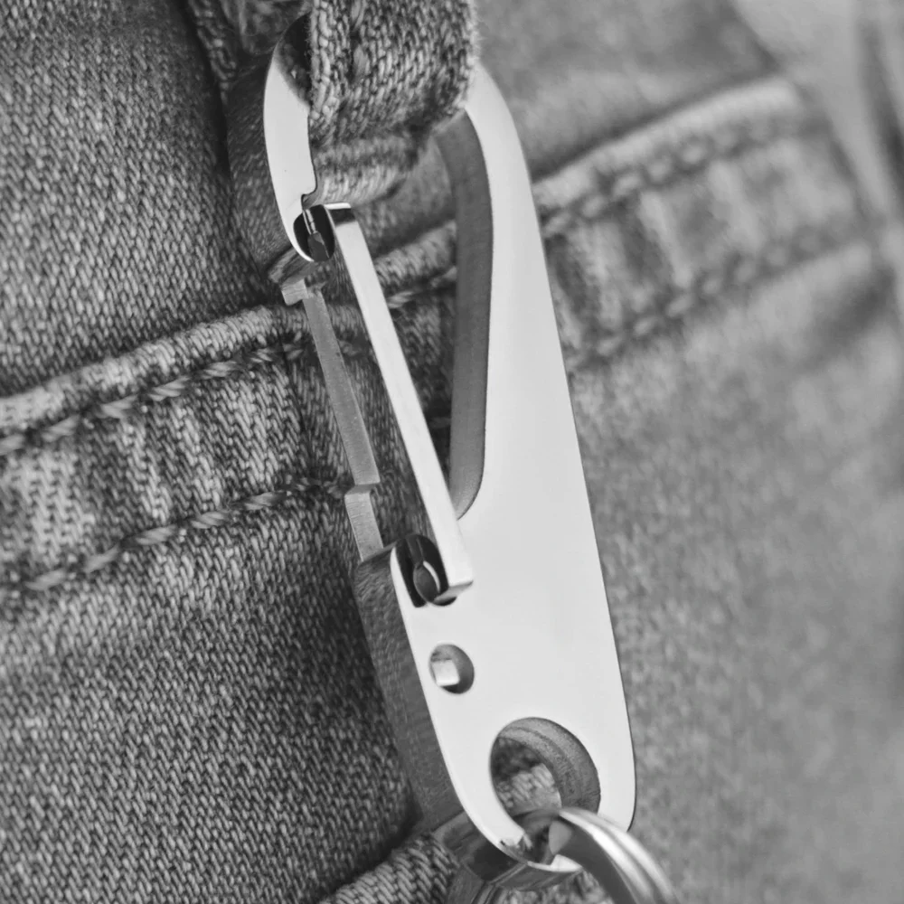 LLavero de acero inoxidable 30 - Men Accessories Silver reseña y precio