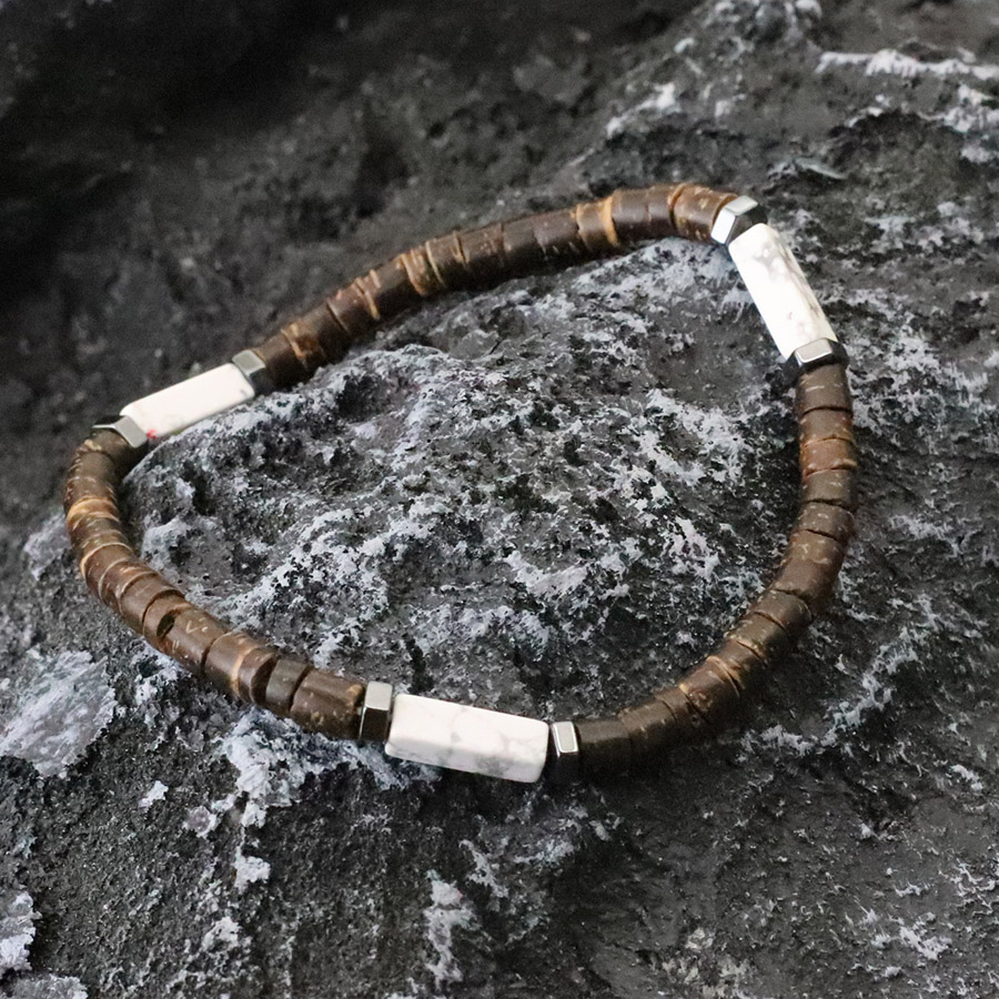 Pulsera Retro de concha de coc - Men Accessories Amazon reseña y precio
