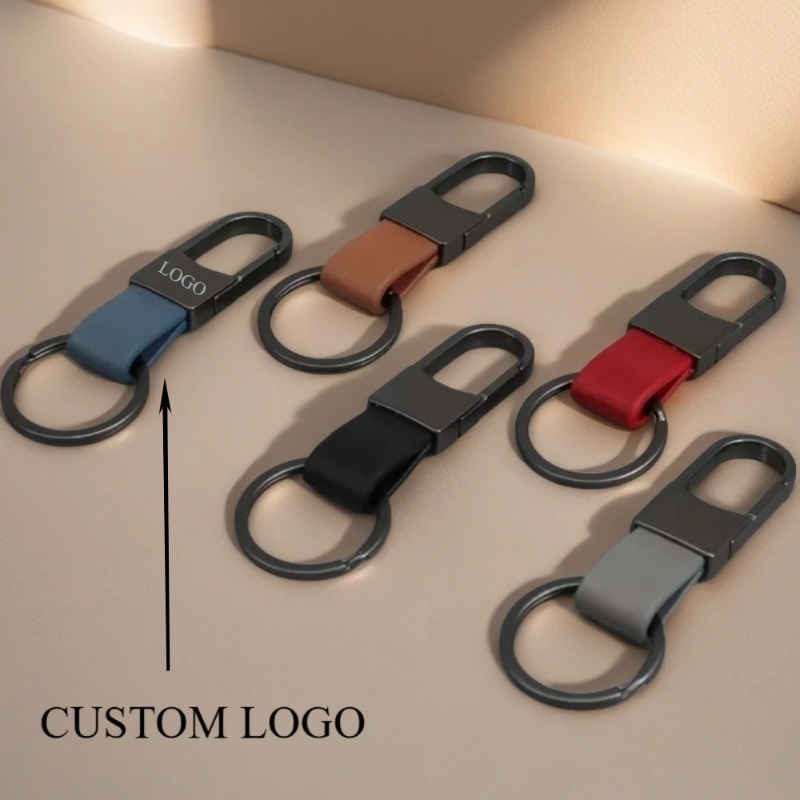 Llaveros de cuero de moda logo - Men Accessories Name reseña y precio