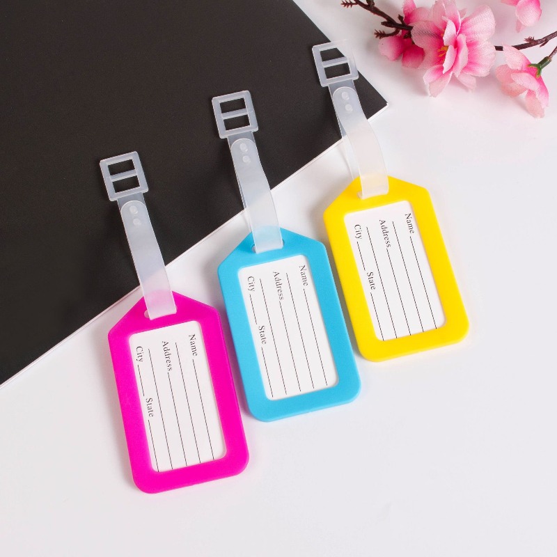 5 uds etiqueta de equipaje env - Men Accessories Name reseña y precio