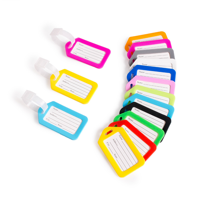 5 uds etiqueta de equipaje env - Men Accessories Name reseña y precio