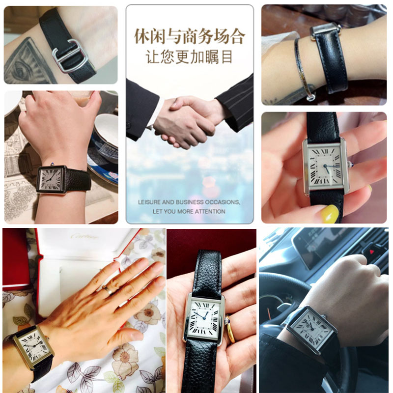 Para Cartier TANK SOLO RONDE D - Men'S Accessories Cartier reseña y precio