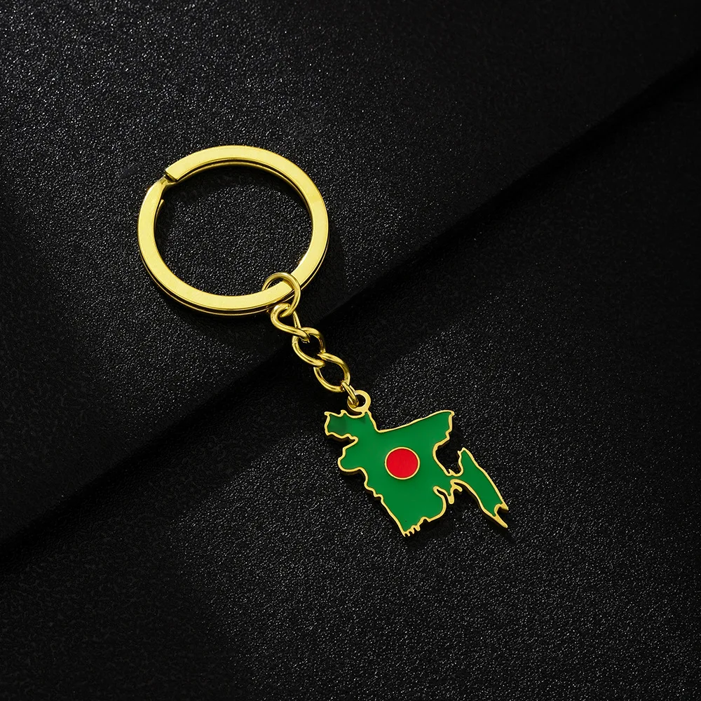 Llavero con bandera del mapa d - Men Accessories Amazon reseña y precio