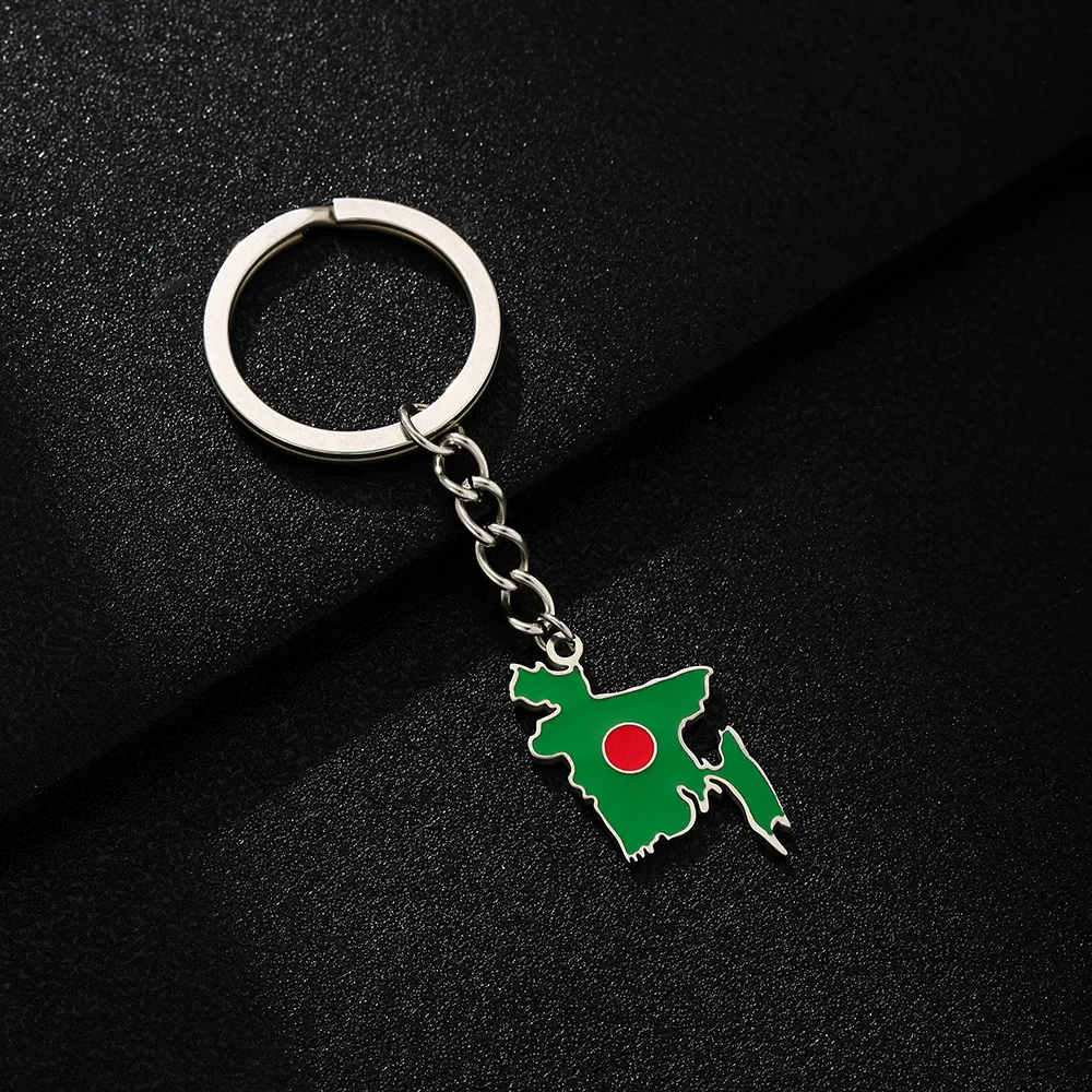 Llavero con bandera del mapa d - Men Accessories Amazon reseña y precio