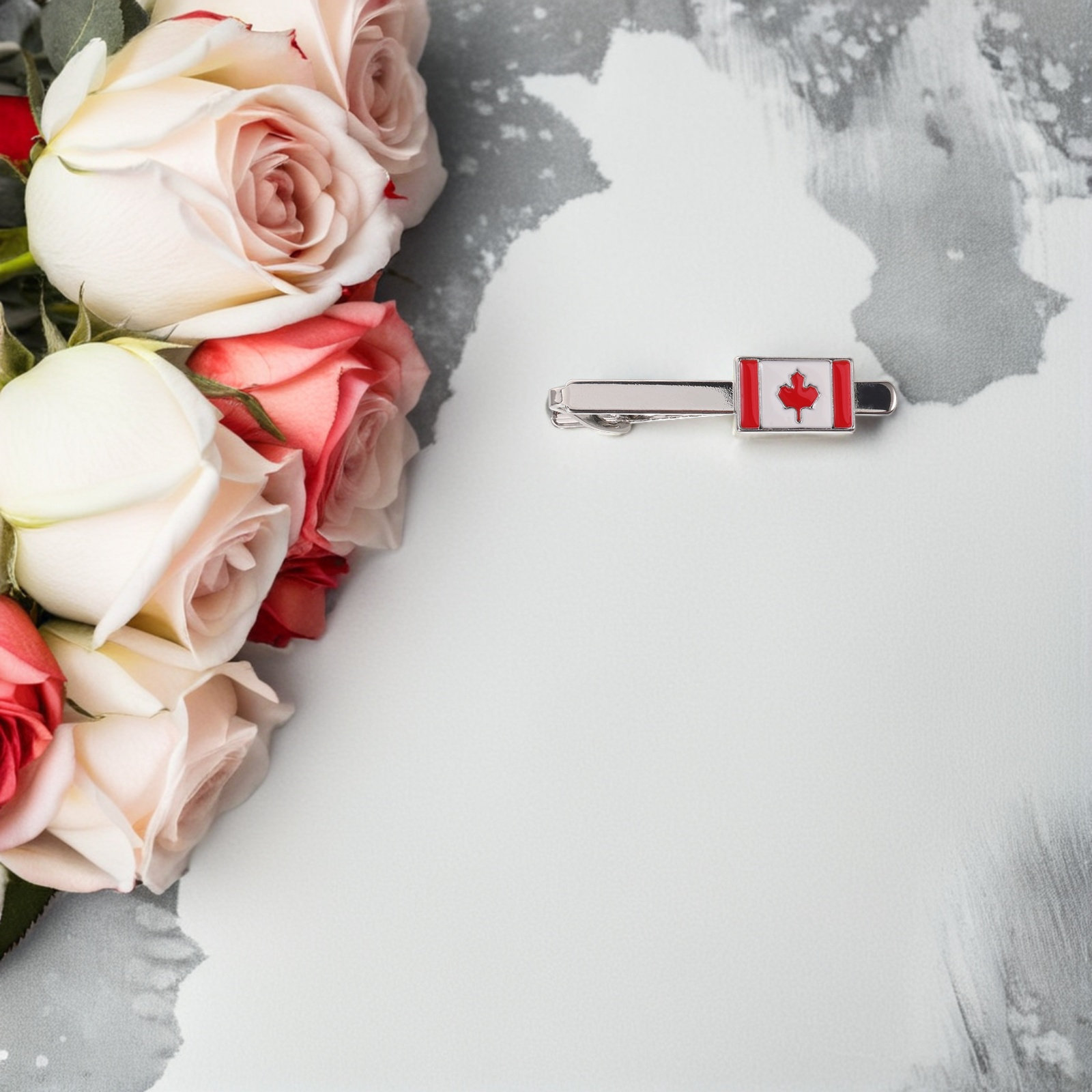 Pinza de Corbata con Bandera d - Men'S Accessories Canada reseña y precio