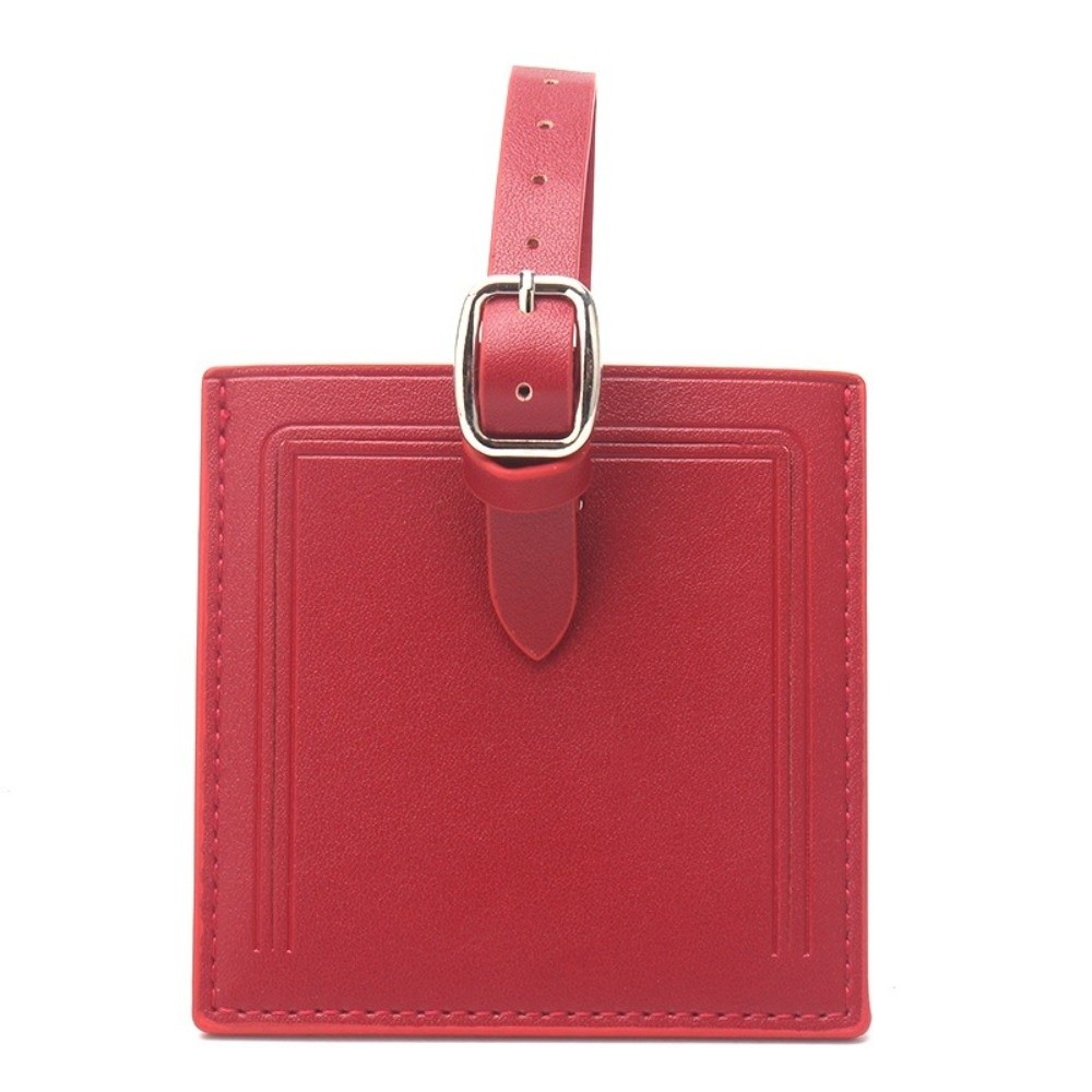 Etiquetas de Cuero Cuadradas p - Men Accessories Name reseña y precio