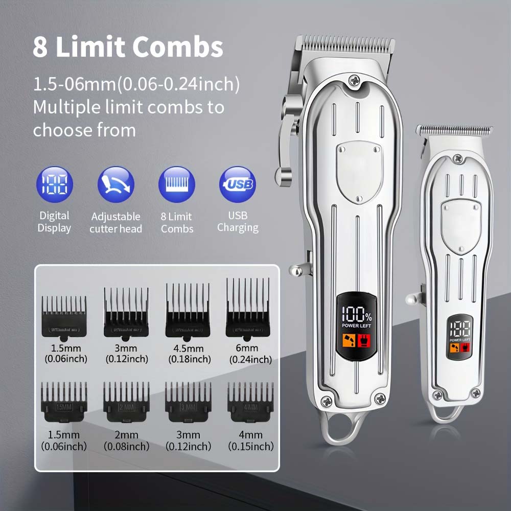 Set Profesional de Cortapelos  - Men Accessories Combo reseña y precio