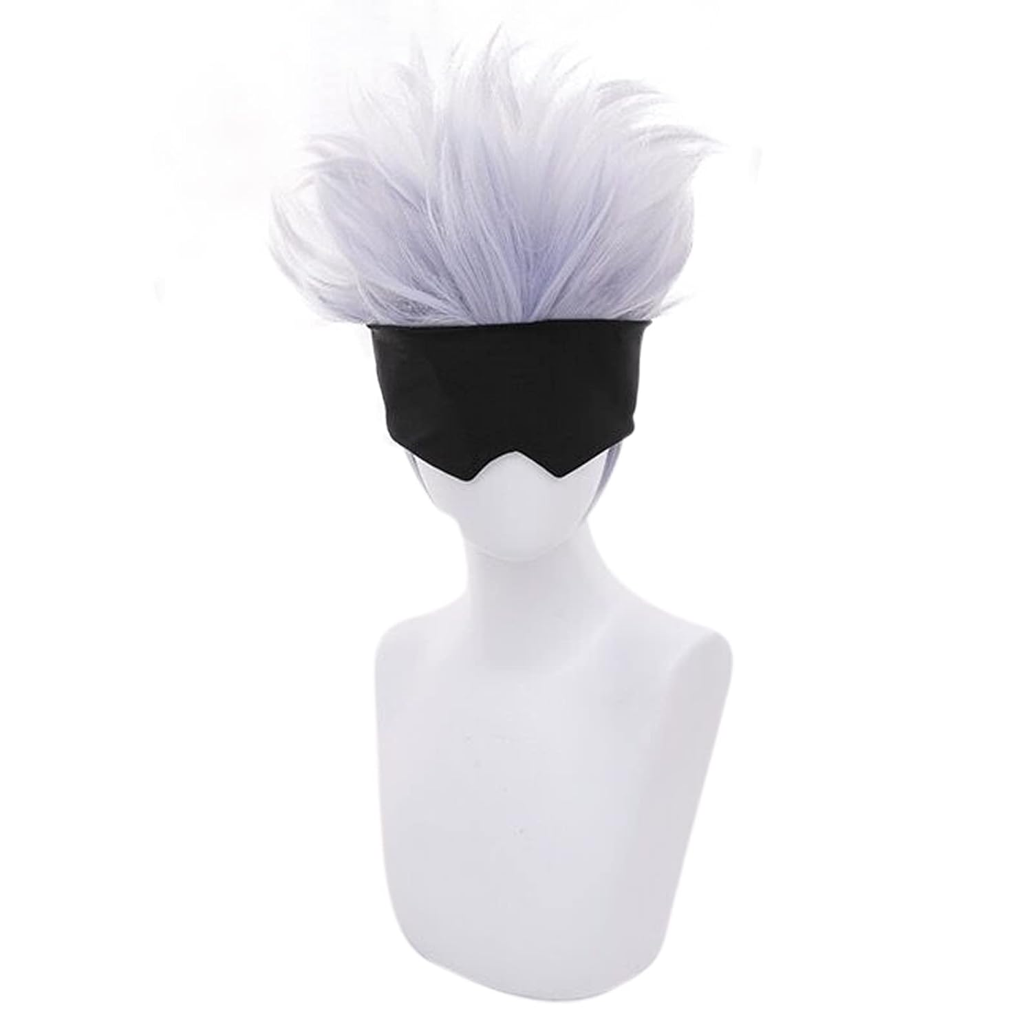 Peluca negra con los ojos vend - Men Accessories Silver reseña y precio
