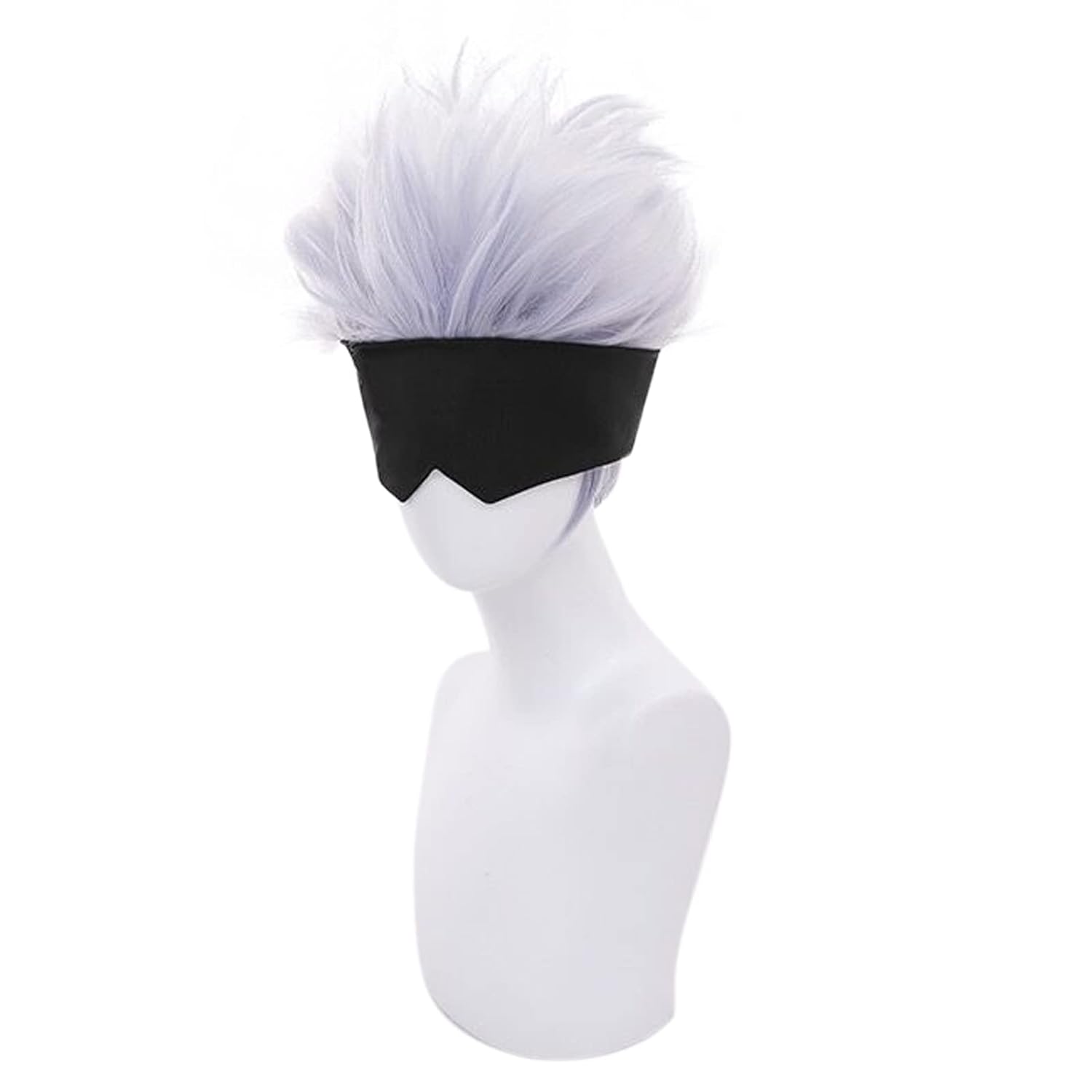 Peluca negra con los ojos vend - Men Accessories Silver reseña y precio