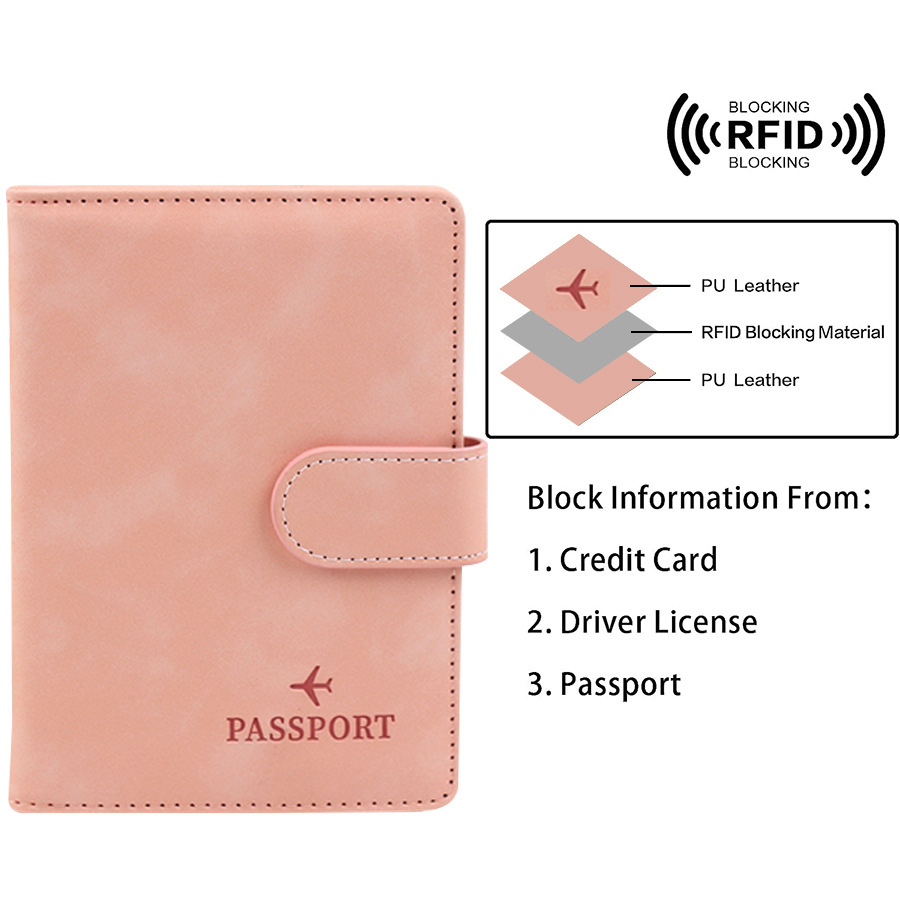 Funda para pasaporte con botón - Men Accessories Name reseña y precio