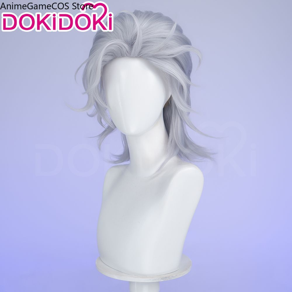 Peluca de Cosplay de Anime Rec - Men Accessories Silver reseña y precio