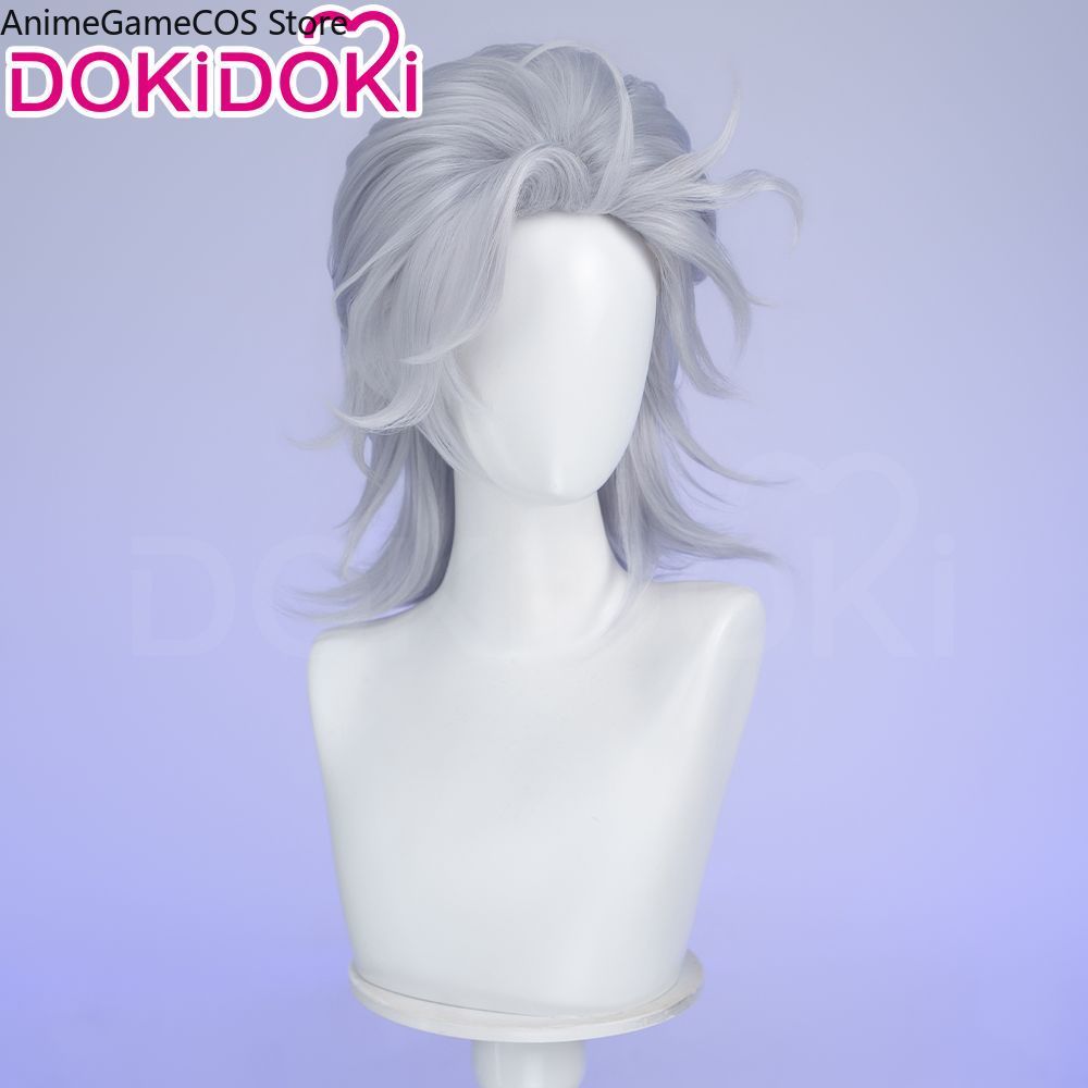 Peluca de Cosplay de Anime Rec - Men Accessories Silver reseña y precio