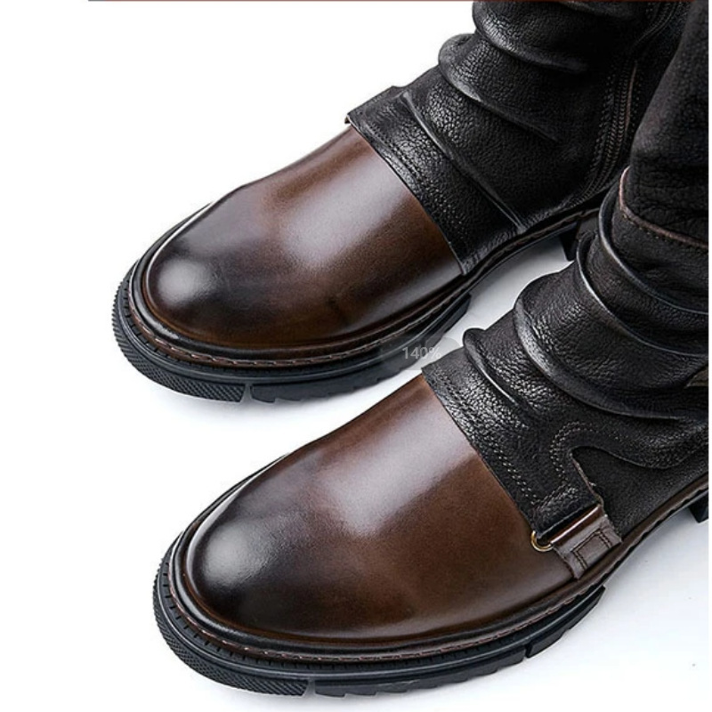 Zapatos medievales Retro de cu - Men Accessories Style reseña y precio