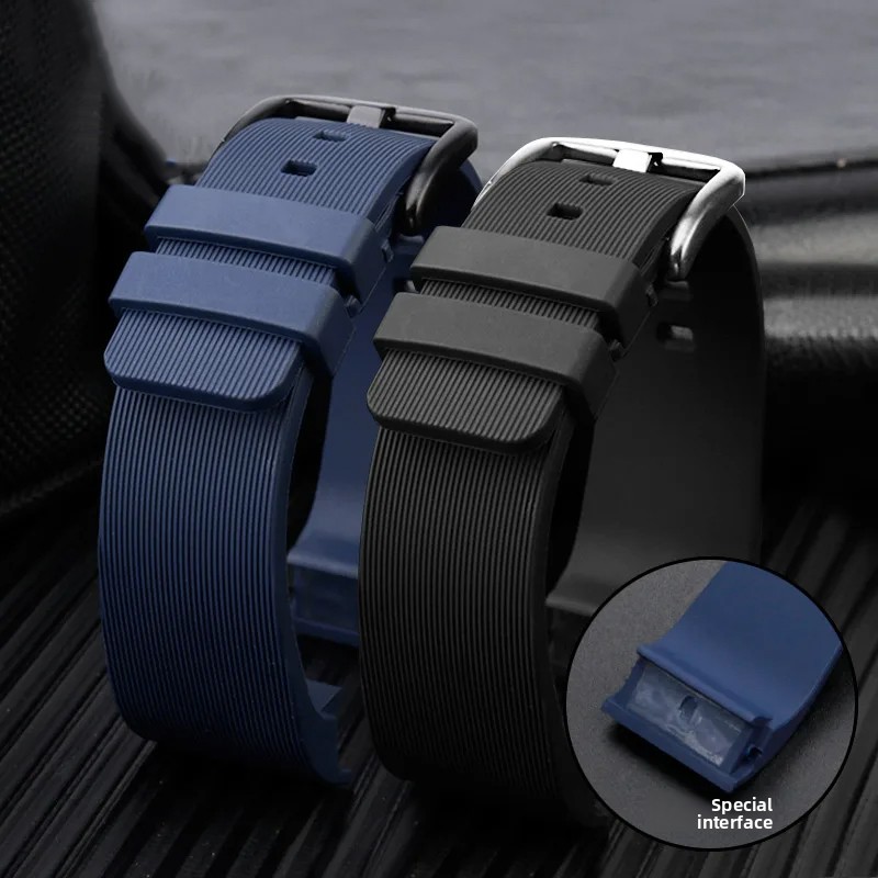Correa de reloj de silicona su - Men'S Accessories Cartier reseña y precio