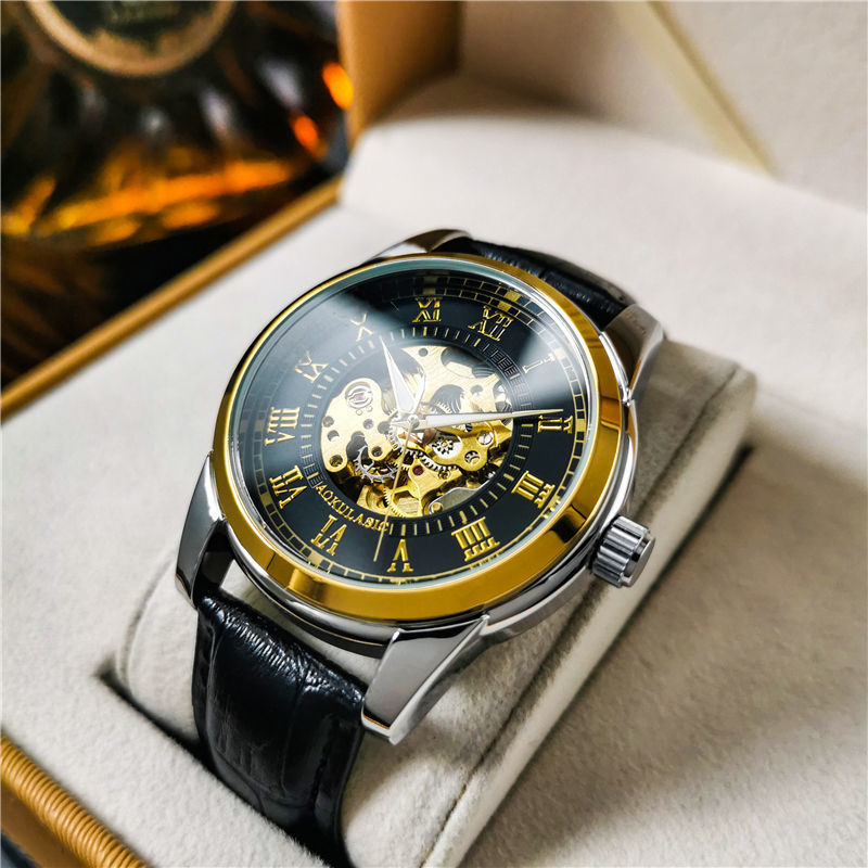 Elegante reloj mecánico automá - Men Accessories Elegant reseña y precio