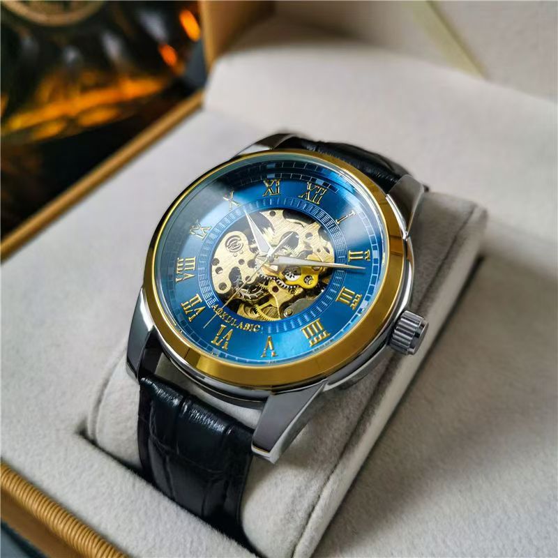 Elegante reloj mecánico automá - Men Accessories Elegant reseña y precio