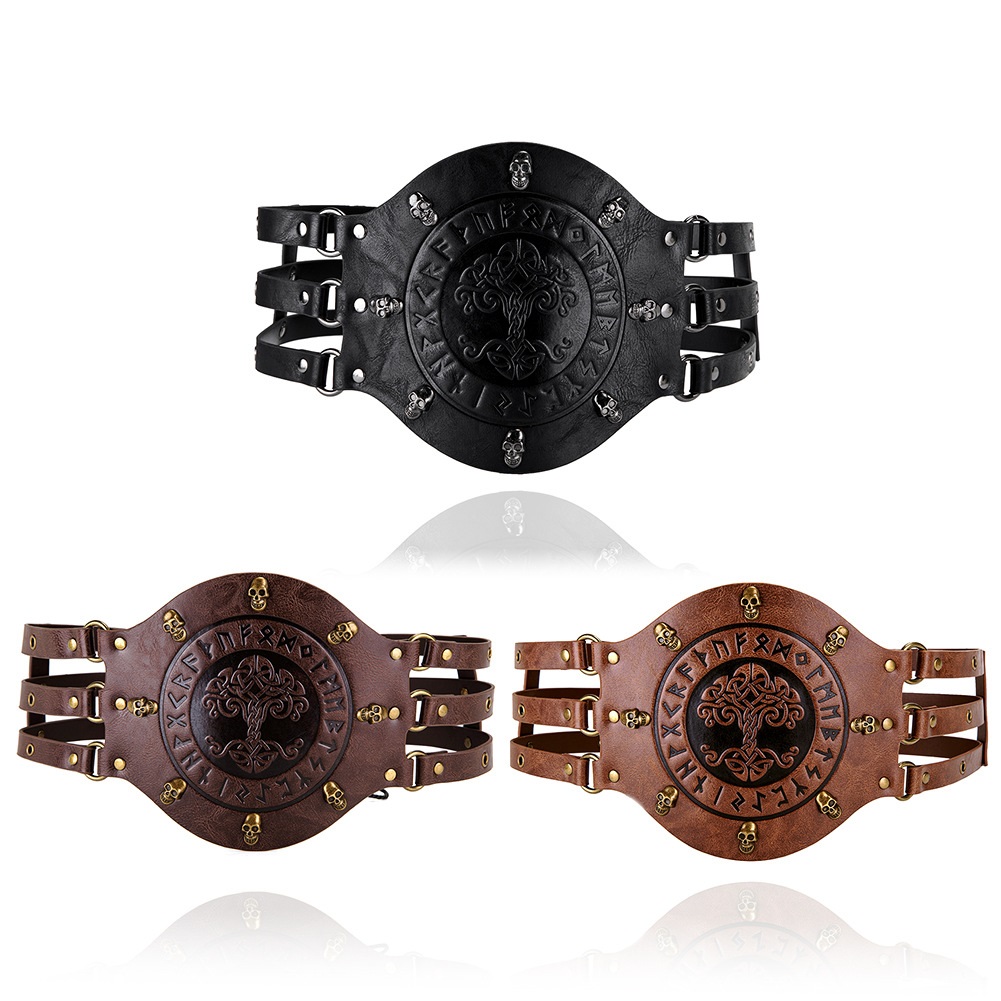 Cinturón ancho medieval, disfr - Men'S Viking Accessories reseña y precio