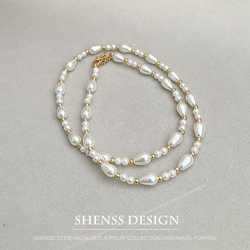 Elegante collar de gota de agu - Men Accessories Elegant reseña y precio
