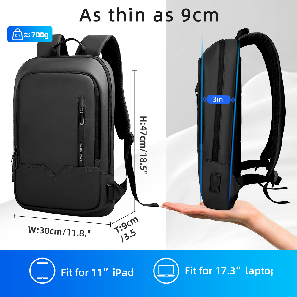 Mochila de negocios delgada HK - Men'S Accessories Backpack reseña y precio