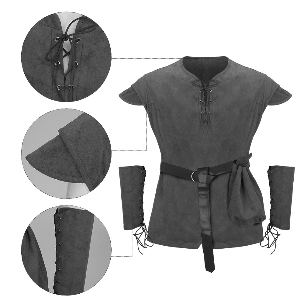 Camisa túnica medieval con cor - Men'S Viking Accessories reseña y precio