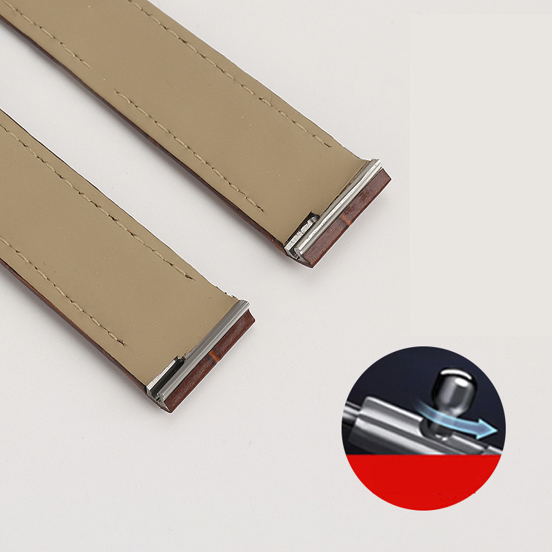 Correa de cuero para reloj Car - Men'S Accessories Cartier reseña y precio