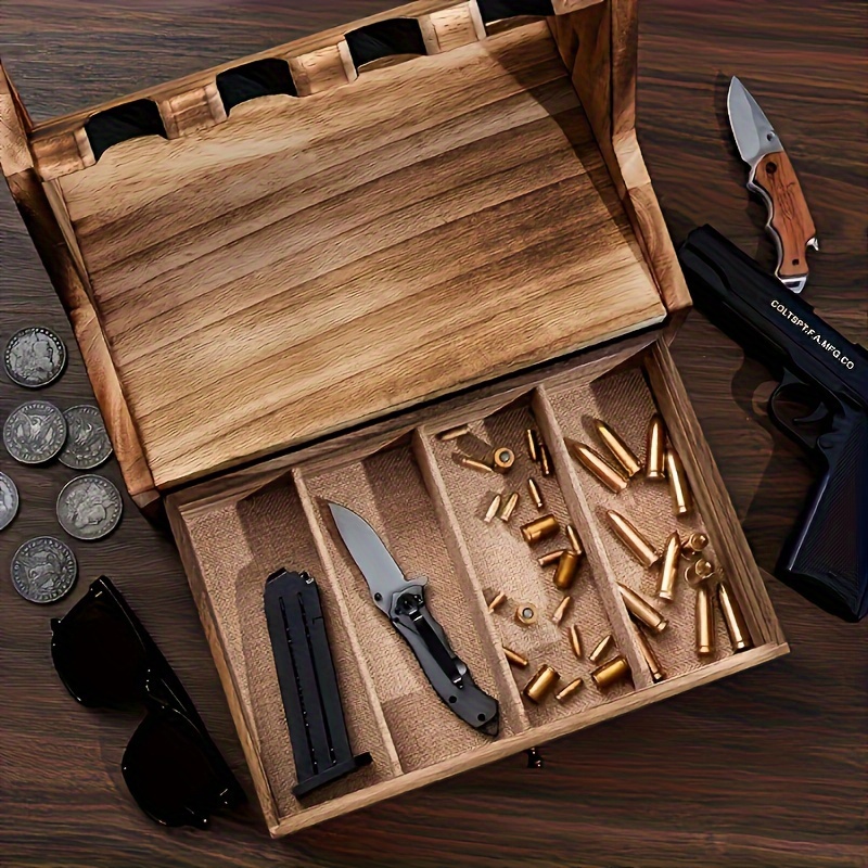Soporte de madera maciza para  - Men Accessories Store reseña y precio