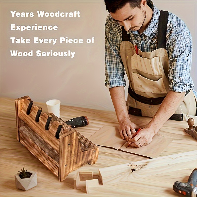 Soporte de madera maciza para  - Men Accessories Store reseña y precio